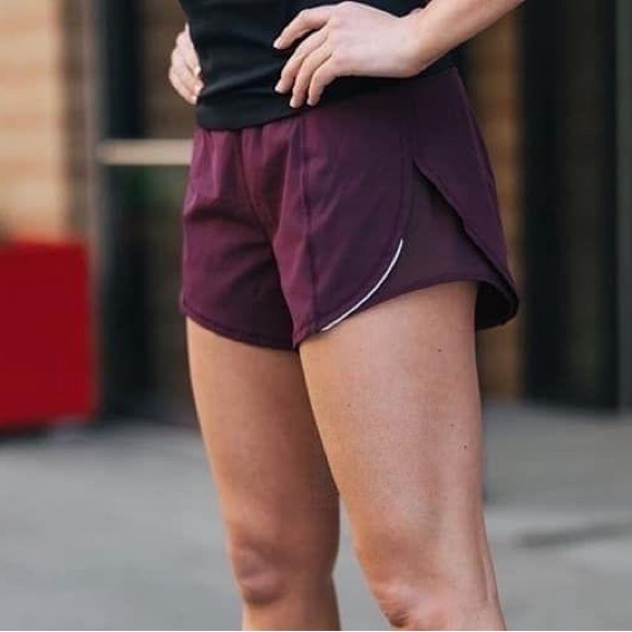 ZYIA Plum Mesh Energy Shorts Medium NWT 452 - Picture 3 of 14